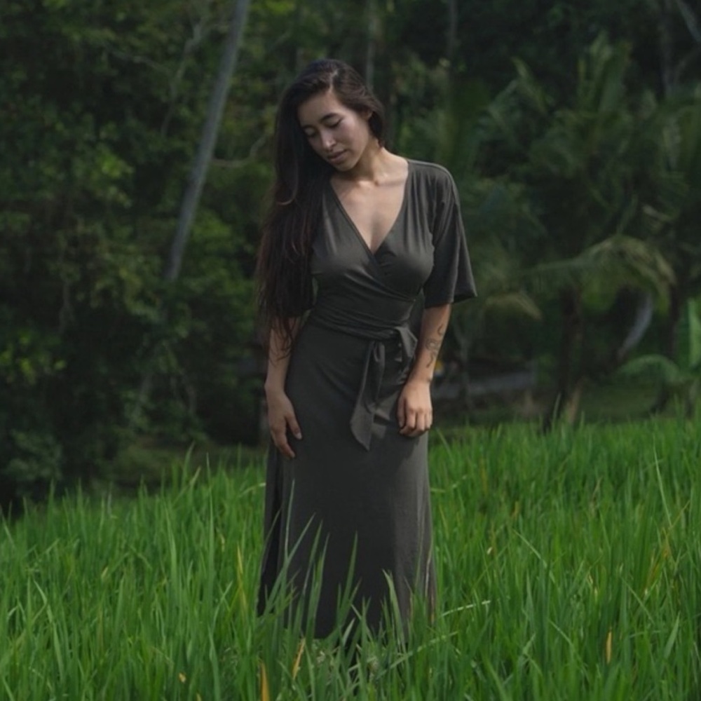 Índigo Luna x Hitomi Komorebi Cariño Dress Forest XS/S